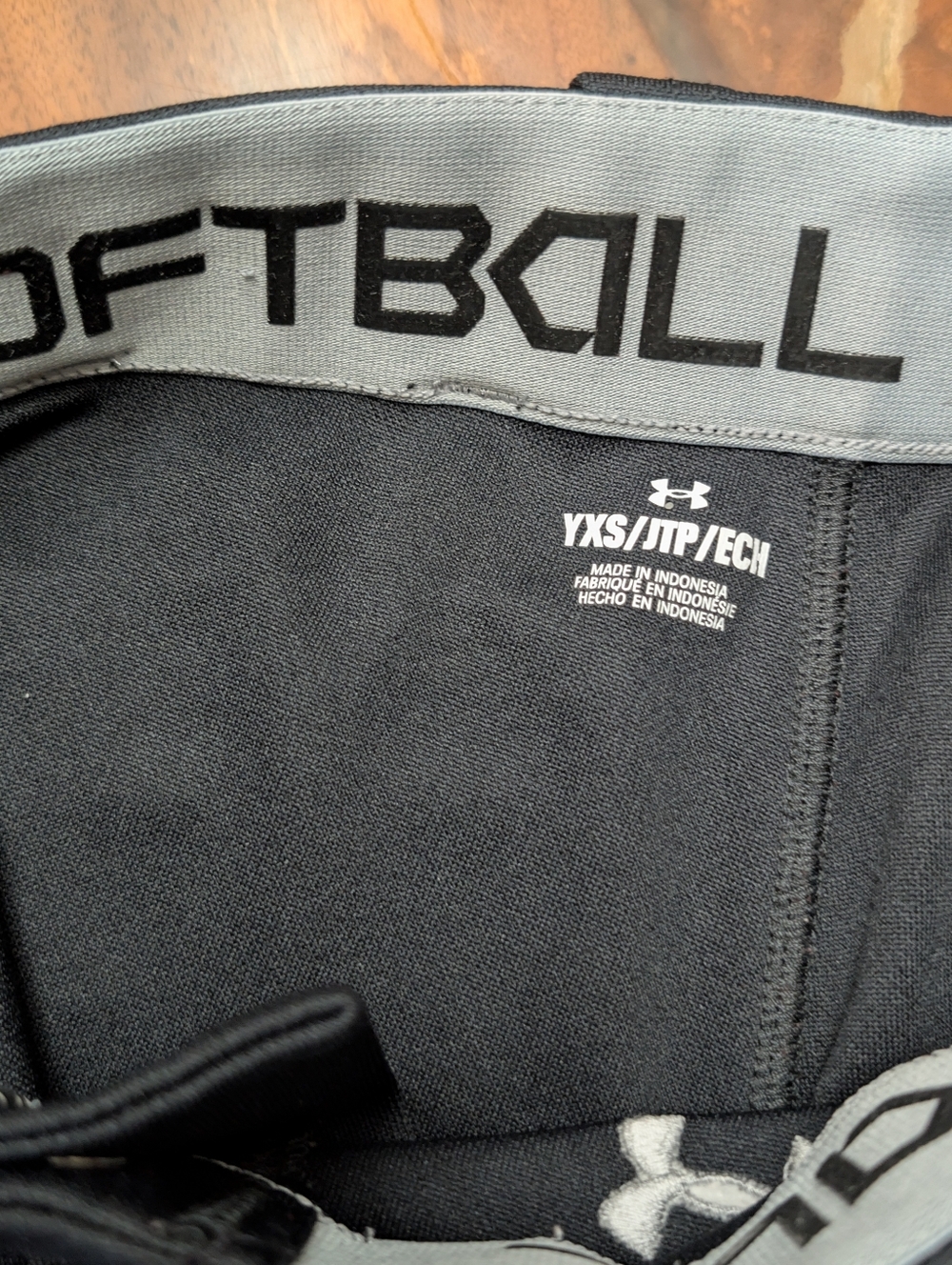 Girls UA Softball Pants - Picture 3 of 3
